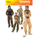 Simplicity Sewing Pattern 2853 Adult Costumes