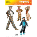 Simplicity Sewing Pattern 2855 Child, Boy & Girl Costumes-1
