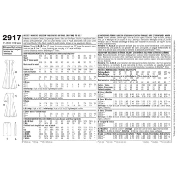 Simplicity Sewing Pattern 2917 Misses' & Plus Size Dresses - 0