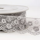 Embroidered Tulle Trim 1 meter-5