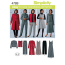 Simplicity Sewing Pattern 4789 Misses' & Plus Size Coordinates-1