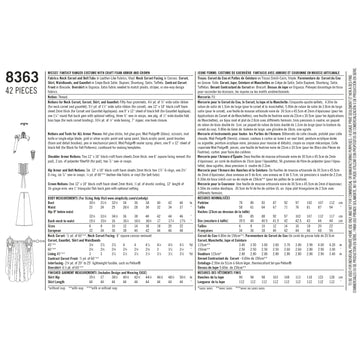 Patrón Simplicity 8363 Traje de fantasía de guardabosques para señoritas - 0