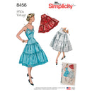 Simplicity Sewing Pattern 8456 Misses' Vintage Petticoat and Slip-1