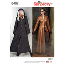 Simplicity Sewing Pattern 8482 Msses' Costume Coats-1