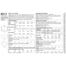 Simplicity Pattern 8517 Misses' Set of Ponchos-2