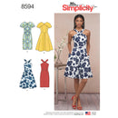 Simplicity Sewing Pattern 8594 Miss and Petite Dresses-1