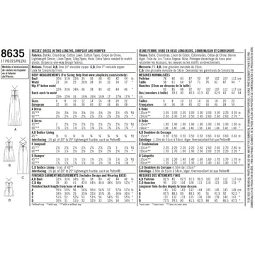 Simplicity Sewing Pattern 8635 Misses' Dress, Jumpsuit and Romper - 0