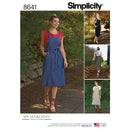 Simplicity Sewing Pattern 8641 Misses' Jumper Dress-1