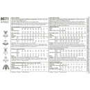 Patrón de costura Simplicity 8671 Vestidos de noche para señoras-2