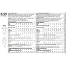 Simplicity Sewing Pattern 8769 Women's Costume Coats-2