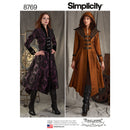 Simplicity Sewing Pattern 8769 Women's Costume Coats-1
