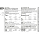 Patrón de costura Simplicity 8775 para disfraces de mujer-2