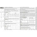 Patrón de costura Simplicity 8803 Conjunto de pantalón y camisa de estar por casa para niñas y señoritas-2