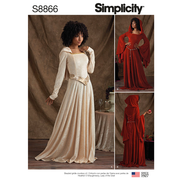 Patrón Simplicity S8866 Trajes para señoritas/señoritas petite