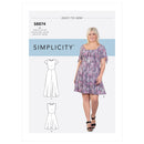 Simplicity Sewing Pattern S8874 Misses'/Women's Dresses for knit fabrics-1