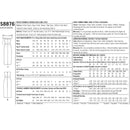 Patrón de costura Simplicity S8876 Vestido y estola vintage para mujer/señorita-2