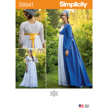Patrón de costura Simplicity S8941 Traje de señora