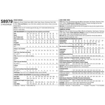 Patrón de costura Simplicity S8979 Disfraz clásico de Halloween para mujer - 0