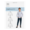 Simplicity Sewing Pattern S9056 Children's & Teen Boys' Shirts-1