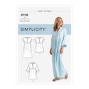 Simplicity Sewing Pattern S9102 Misses' Caftan & Dresses-1