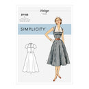 Simplicity Sewing Pattern S9105 Misses' Vintage Dress-1