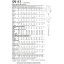 Simplicity Sewing Pattern S9113 Misses' Tunic, Top & Pull On Trousers-2