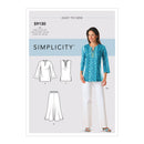 Simplicity Sewing Pattern S9130 Misses' & Women's Tops & Bottoms-1