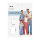 Simplicity Sewing Pattern S9132 Unisex Sleepwear-1