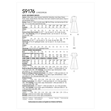 Simplicity Sewing Pattern S9176 Misses' and Women's Dresses - 0