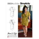 Simplicity Sewing Pattern S9224 Misses' Wrap Dress-1