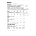 Simplicity Sewing Pattern S9251 Misses' Costumes