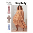 Simplicity Sewing Pattern S9265 Misses' and Women's Tiered Dresses-1