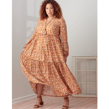 Simplicity Sewing Pattern S9265 Misses' and Women's Tiered Dresses - 0