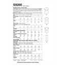 Simplicity Sewing Pattern S9280 Children's Dresses, Top and Leggings-7