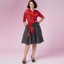 Simplicity Sewing Pattern S9288 Misses' Wrap Top & Flared Skirt-3
