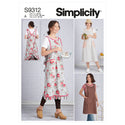 Simplicity Sewing Pattern S9312 Misses' Aprons