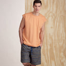 Simplicity Sewing Pattern S9314 Men's Knit Top and Shorts-2