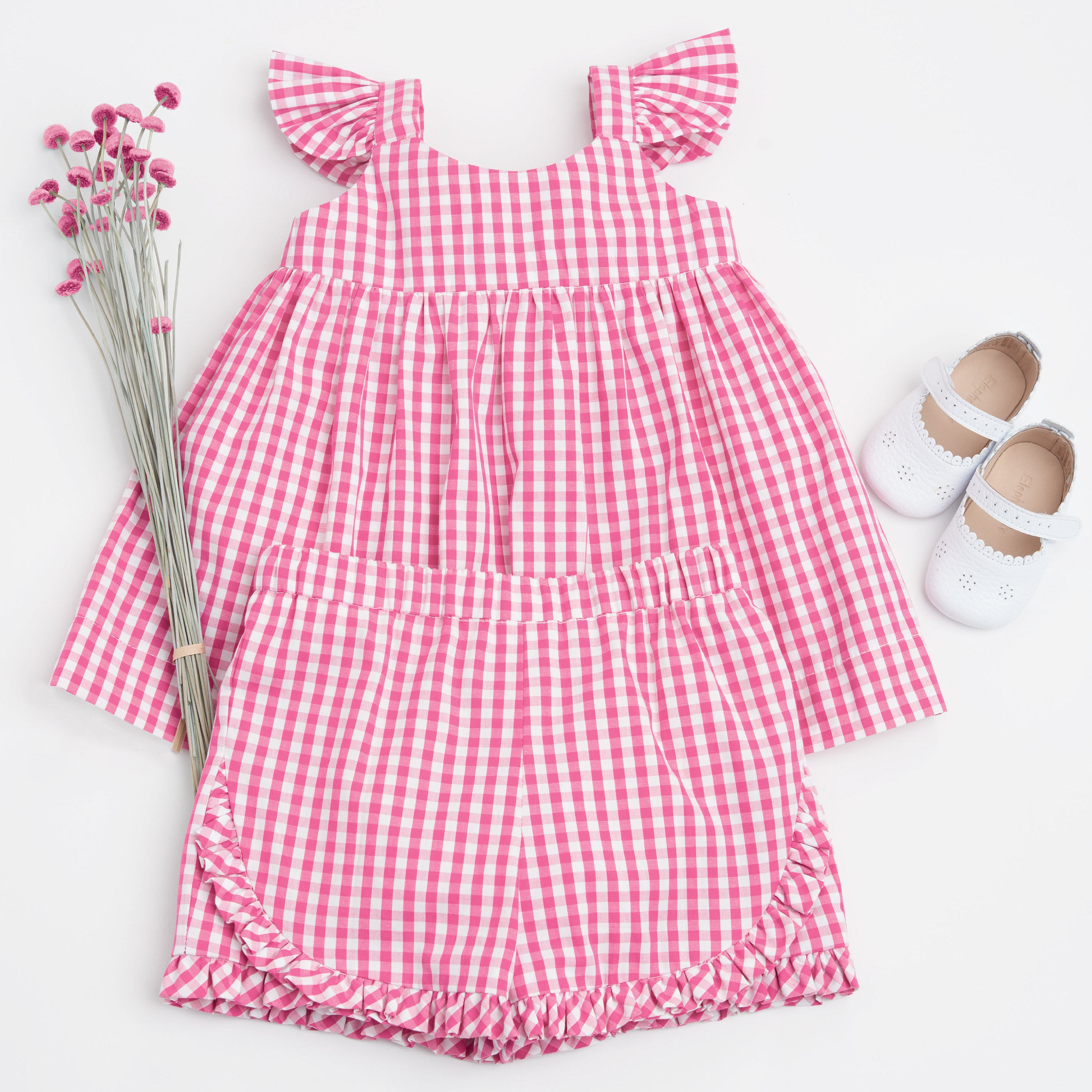 Simplicity Sewing Pattern S9317 Babies' Dress, Top and Shorts - 0