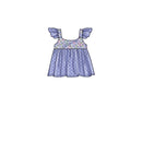 Simplicity Sewing Pattern S9317 Babies' Dress, Top and Shorts-5
