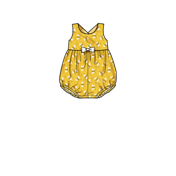 Simplicity Sewing Pattern S9319 Toddlers'  Top, Dresses, Rompers and Panties