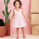 Simplicity Sewing Pattern S9319 Toddlers'  Top, Dresses, Rompers and Panties