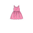 Simplicity Sewing Pattern S9320 Children's Dresses with gathered skirts-5