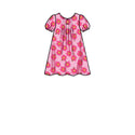 Simplicity Sewing Pattern S9321 Children's Tucked Tops, Dresses, Shorts and Trousers