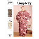 Simplicity Sewing Pattern S9323 Misses' Caftans-1