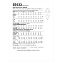 Patrón de costura Simplicity S9333 Blusa para mujer con variaciones en las mangas-7