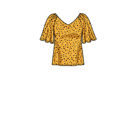 Simplicity Sewing Pattern S9334 Misses' and Women's Tops in Two Lengths