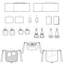 Simplicity Sewing Pattern S9357 Table Decor, Decorations, Tea Towel and Apron-8