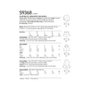 Simplicity Sewing Pattern S9368 Hat and Mask Sets, Hooded Infinity Scarf and Mask-7