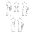 Simplicity Sewing Pattern S9370 Misses' Knit Dress with Sleeve and Length Variations-5