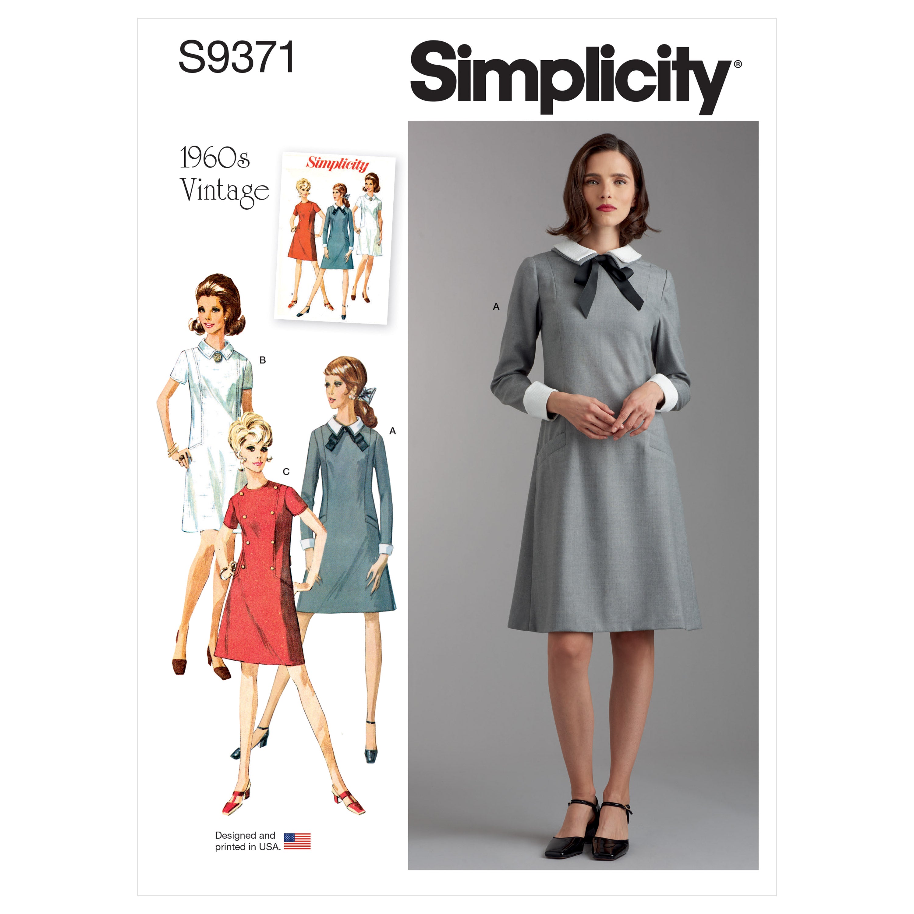 Plus size vintage dress patterns best sale